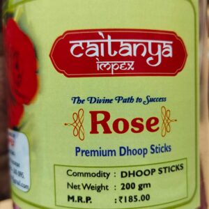 ROSE DHOOP INCENSE STICKS(2x200gms) CAITANYA IMPEX