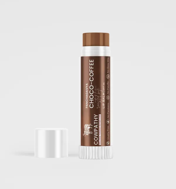 PanchaGavya Choco Coffee Lip Balm (5gm) Pack of 5
