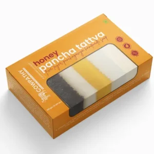 Pancha Gavya Honey Soap  (150gm)Pack of 5