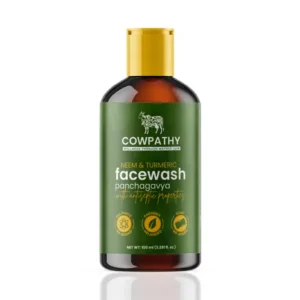 Neem & Turmeric Panchagavya Face Wash  (100ml) Pack of 5