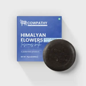 Cow dung Soap Himalayan Flowers(75gm)Pack of 5