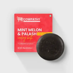 Cow Dung Soap Mint - Melon - Palash (75gm)Pack of 5